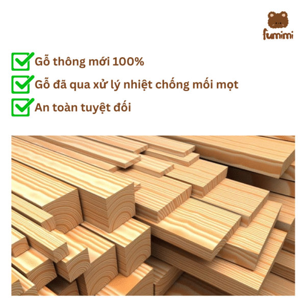 Chất liệu an toàn cho bé