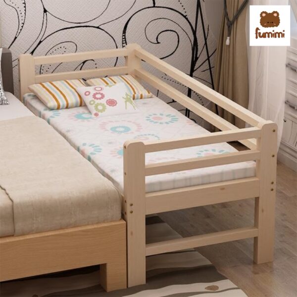 Giường ghép trẻ em 2m có 3 thanh chặn ngang
