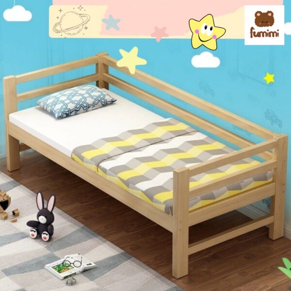 Giường ghép trẻ em 2m có 3 thanh chặn ngang