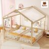 Giường ngủ trẻ em đôi Lucki hình ngôi nhà