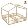Giường ngủ trẻ em đôi Lucki hình ngôi nhà