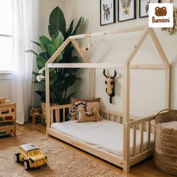 Giường ngủ trẻ em hình ngôi nhà