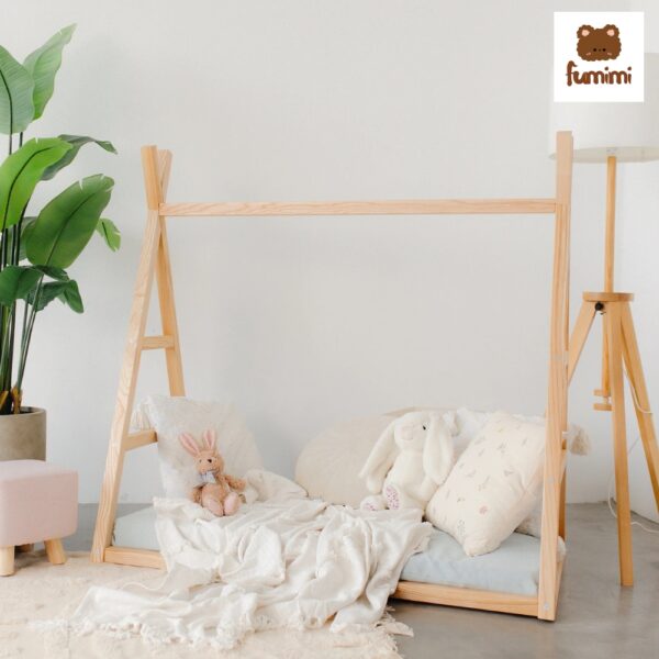 Giường ngủ trẻ em hình ngôi nhà Teepee