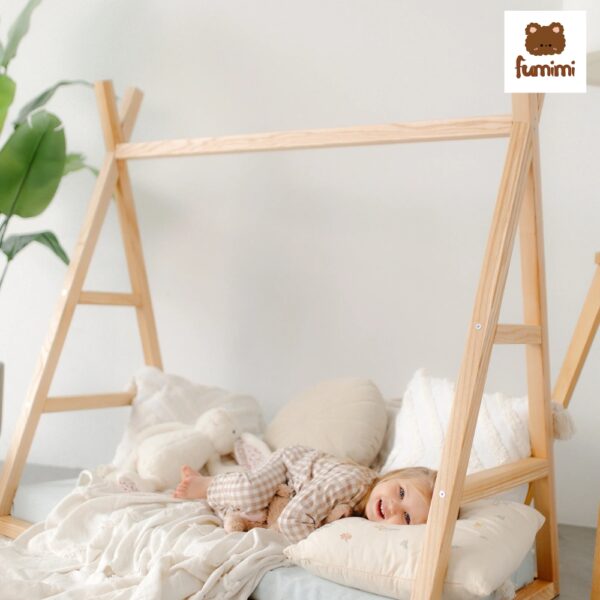 Giường ngủ trẻ em hình ngôi nhà Teepee