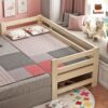 Giường trẻ em 1m8 có 3 thanh chặn ngang