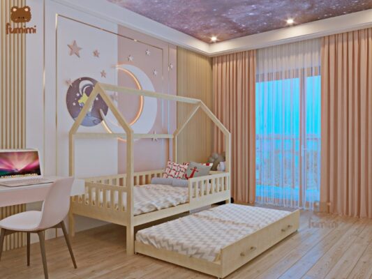 Giường ngủ em bé có ngăn kéo quận Hóc Môn
