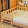 Giường ghép 3 thanh chặn dọc