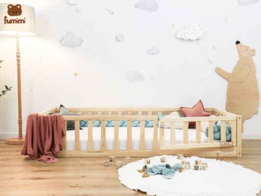 Dublin Bed – Giường có rào chắn sát sàn