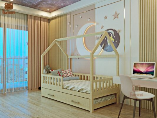 Giường có ngăn kéo – Tối ưu hóa không gian