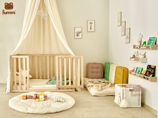 Giường cũi mini – Không gian ngủ lý tưởng cho trẻ sơ sinh