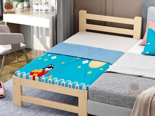 Giường ghép trẻ em 1m3 chỉ đầu giường