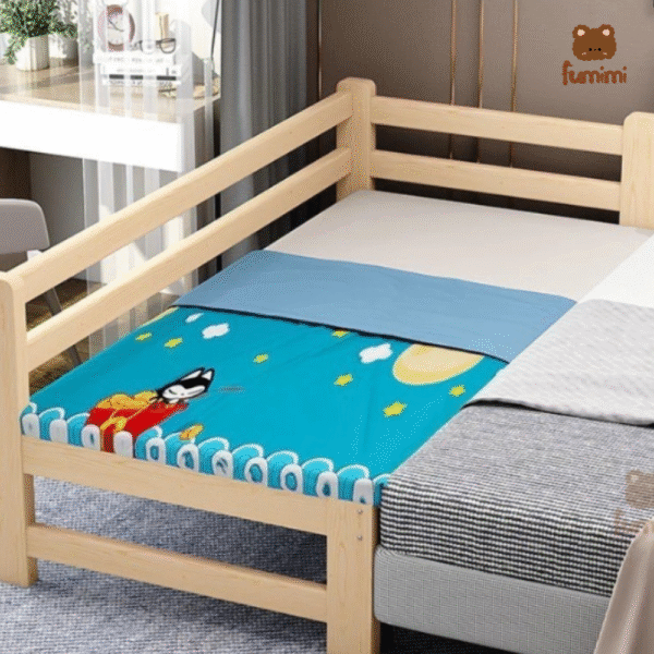 Giường trẻ em 2m + 2 thanh chặn ngang